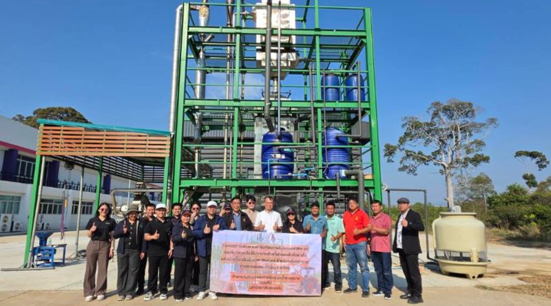 KKU Partners with OCSB to Transform Sugarcane Leaf Waste into “Bio-Oil” Green Energy